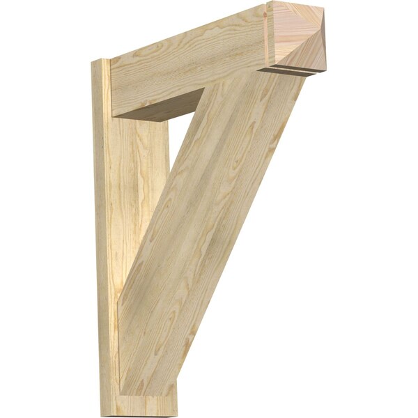 Ekena Millwork Traditional Rough Sawn Arts and Crafts Outlooker, Douglas Fir, 8"W x 32"D x 36"H OUT08X32X36TRA03RDF - main